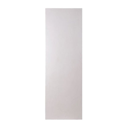 White Faux Plaster Modern Desk With Sculptural Shape And Minimalist Form