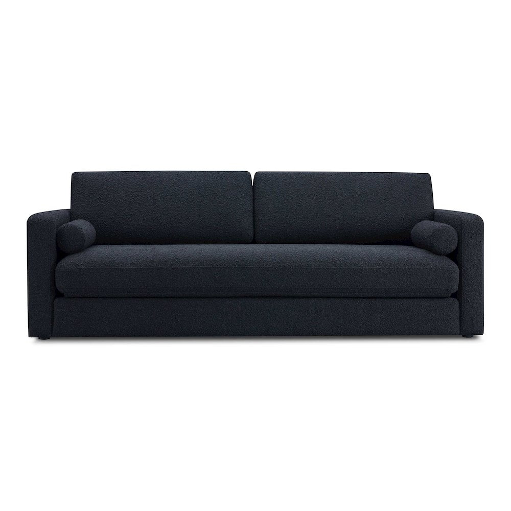 Ryan Black Boucle Sofa Bed