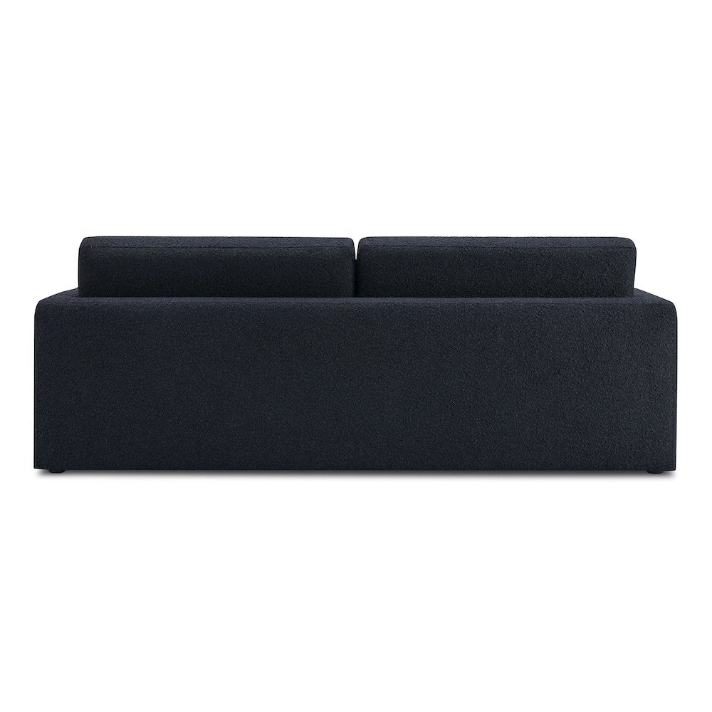 Ryan Black Boucle Sofa Bed