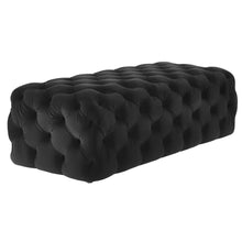 Opulent Velvet Jumbo Ottoman, Belen Kox