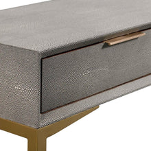 Gray Entryway Table With Storage And Gold Legs, A Console With 3 Drawers