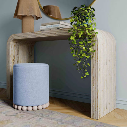 Opus Cream Capiz Shell Console Table