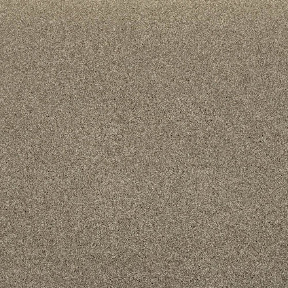 Graceland Taupe Faux Mohair Bench