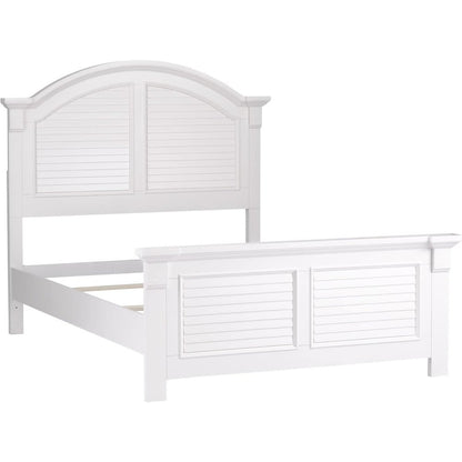 Summer House Full Panel Headboard in Oyster White