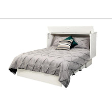 Cottage White Cabinet Bed