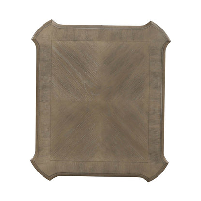 Magnolia Manor End Table in Weathered Bisque