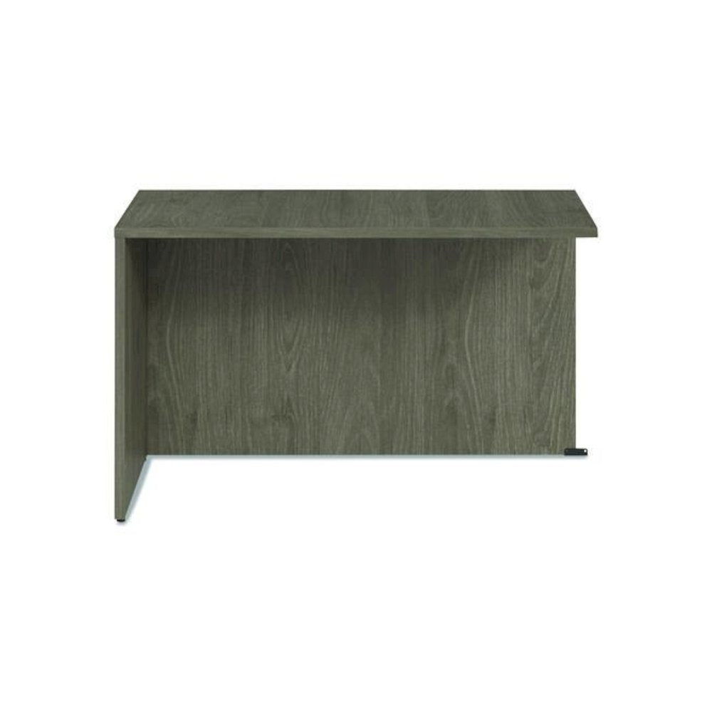 Alera Seville Series Return Shell, Reversible, 48" x 24" x 29", Walnut
