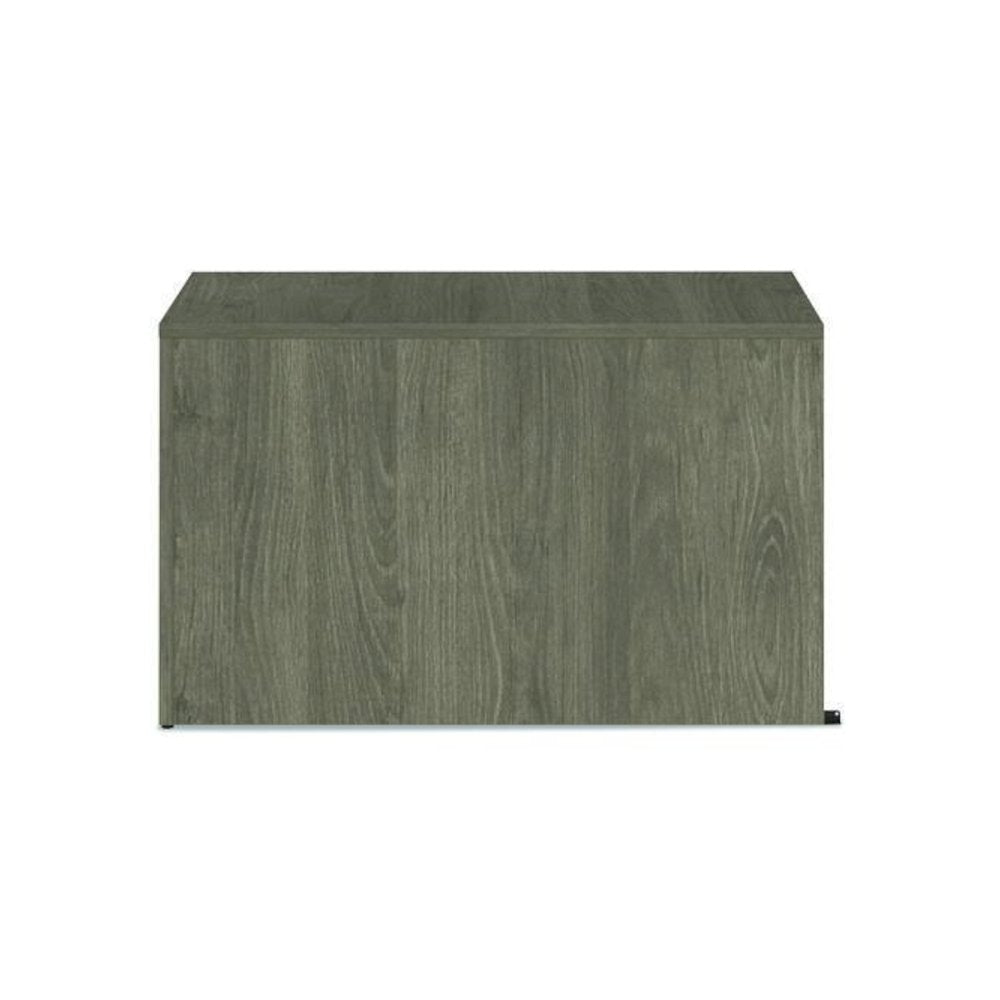 Alera Seville Series Return Shell, Reversible, 48" x 24" x 29", Walnut