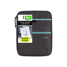 1" Carry All Zip Binder, 3 Rings, 1" Capacity, 11 x 8.5, Randomly Assorted Color