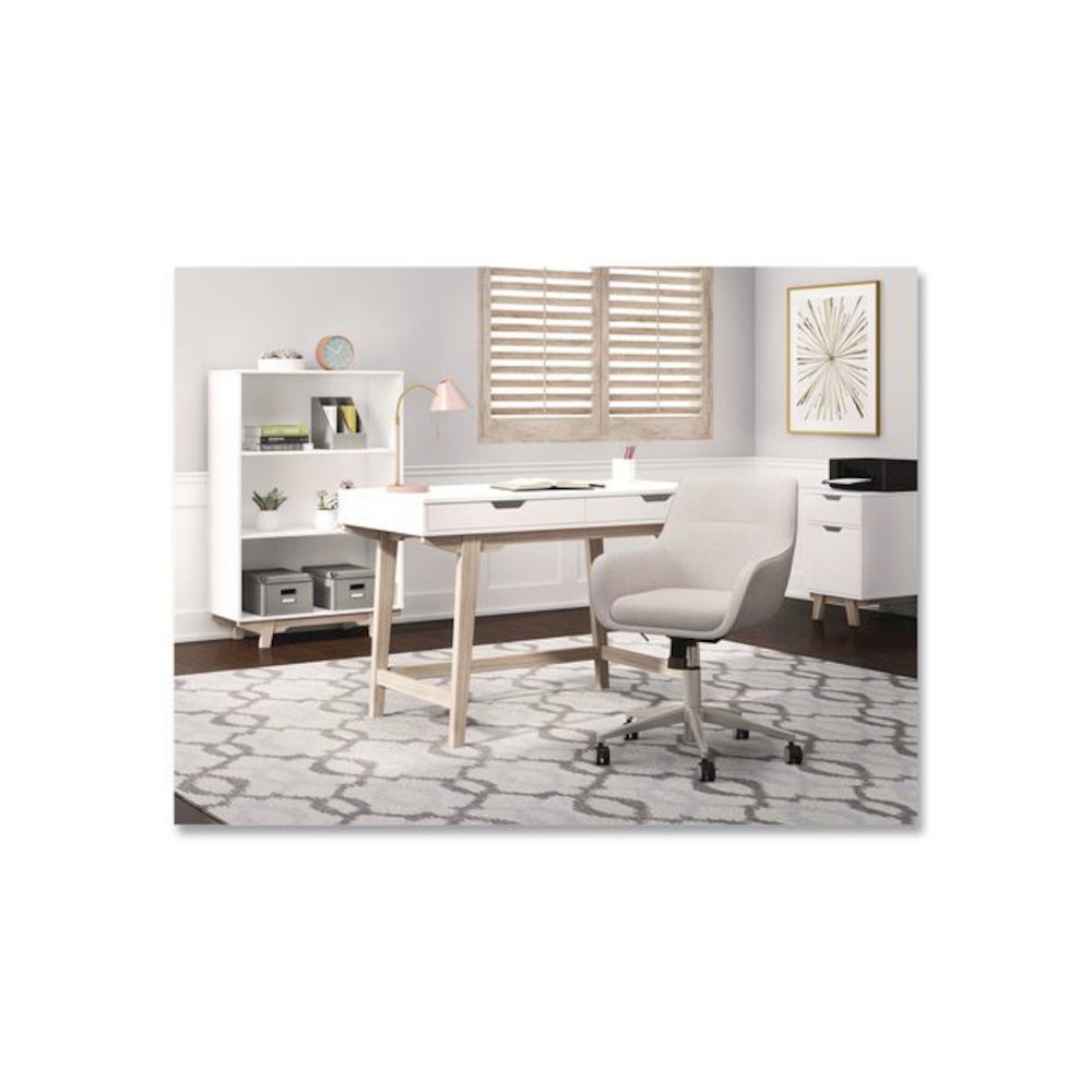 Whitney 2-Drawer Lateral File Cabinet, Letter/Legal Size File Drawers, 23.75" x 20" x 31.25", White