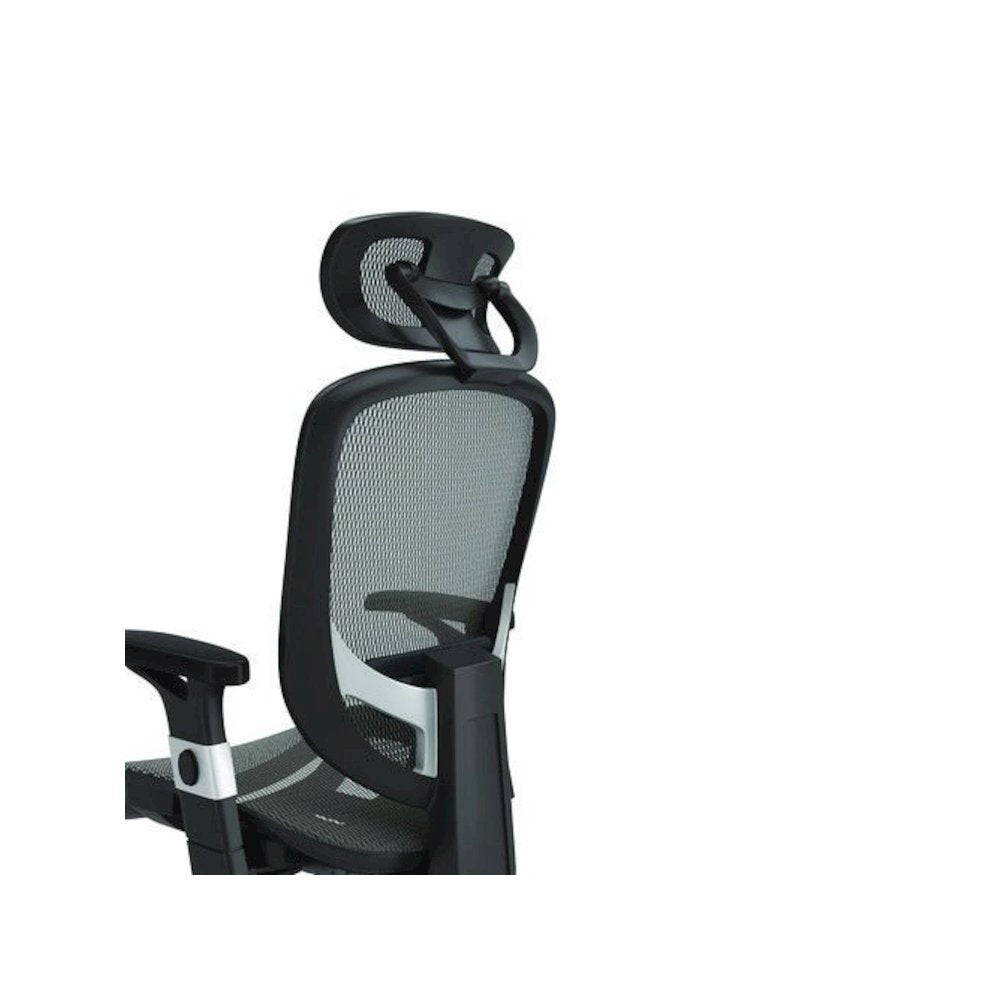 Alera Minerva Ergonomic Mesh Swivel Task Chair, Supports Up to 275lb, 17.24 to 20.98 Seat Height, Gray Seat/Back, Silver Base