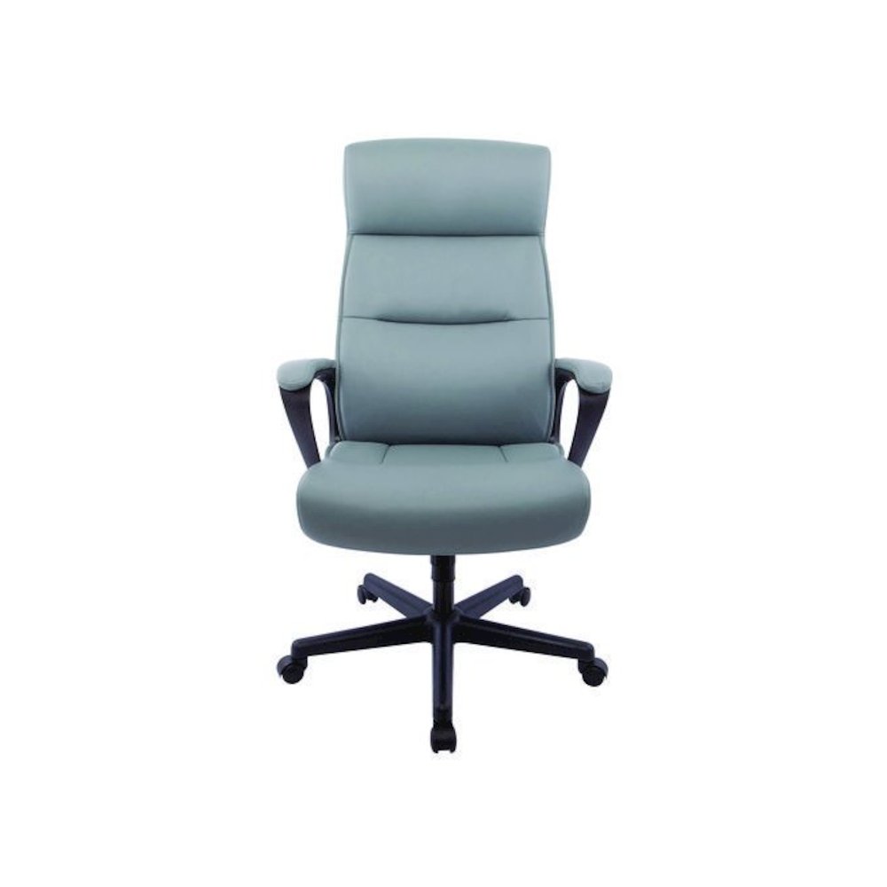 Alera Oxnam Series High-Back Task Chair, Supports Up to 275 lb, 17.56 to 21.38 Seat Height, Gray Seat, Gray Back, Black Base