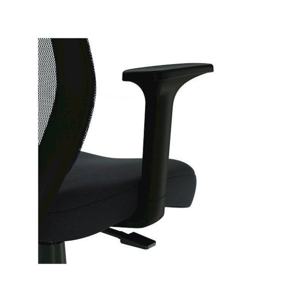 Alera Wessex Drafting Stool, Mesh Back, Supports Up to 275 lb, 27.95 to 33.66 Seat Height, Black Seat, Black Back, Black Base