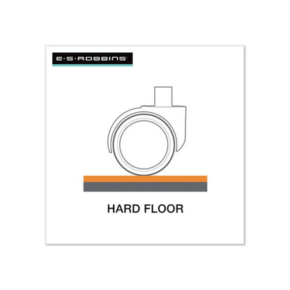 Heavy Use EverLife Chair Mat for Hard Floors, Rectangular with Lip, Straight Edges, 45" x 53", Clear