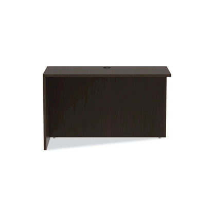 Alera Valencia Series Reversible Return/Bridge Shell, 47.25w x 23.63d x 29.5h, Espresso