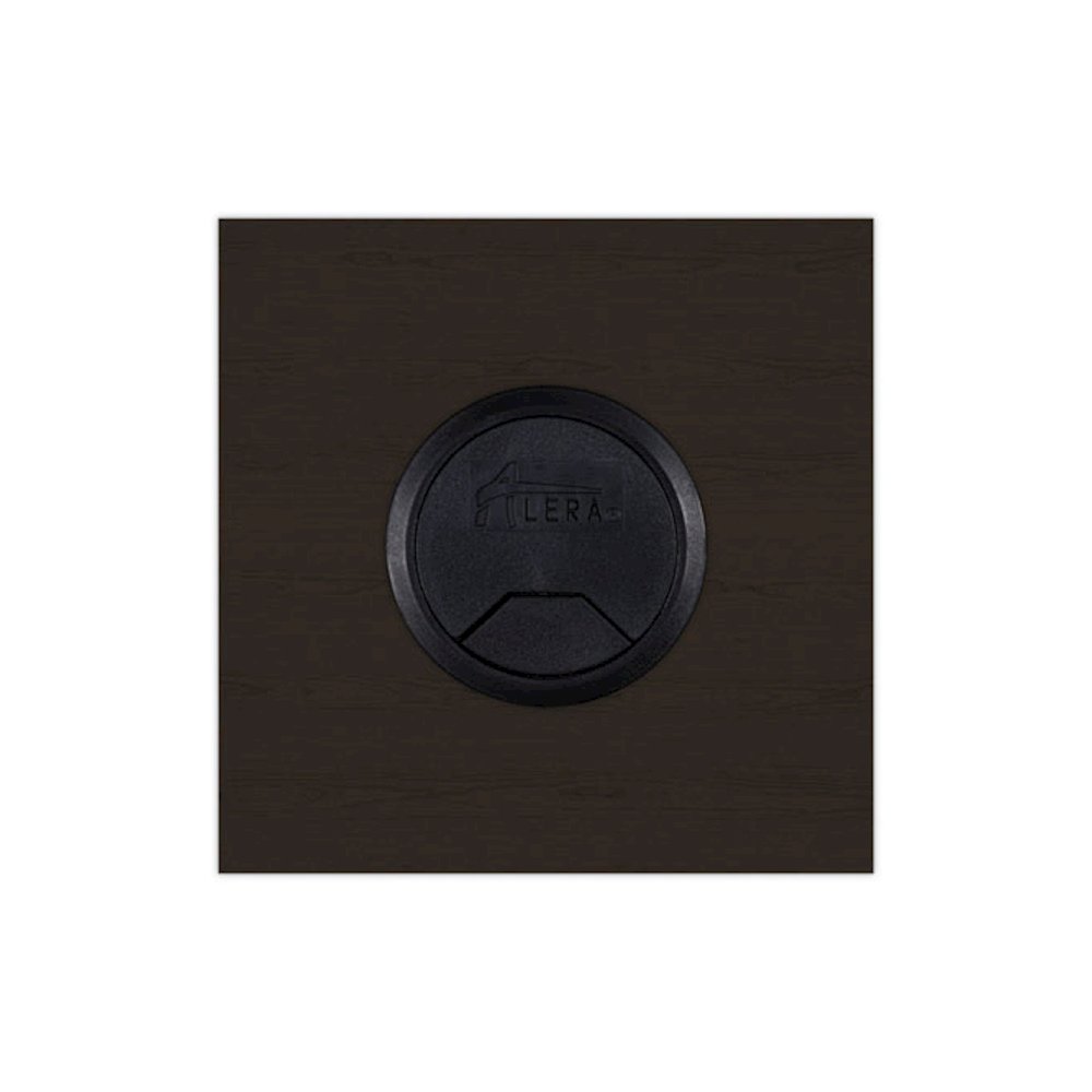Alera Valencia Series Reversible Return/Bridge Shell, 47.25w x 23.63d x 29.5h, Espresso