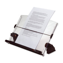 3M In-Line Adjustable Compact Document Holder - 14" Width - Black, Clear