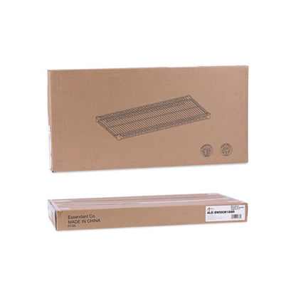 Industrial Wire Shelving Extra Wire Shelves, 36w x 18d, Silver, 2 Shelves/Carton