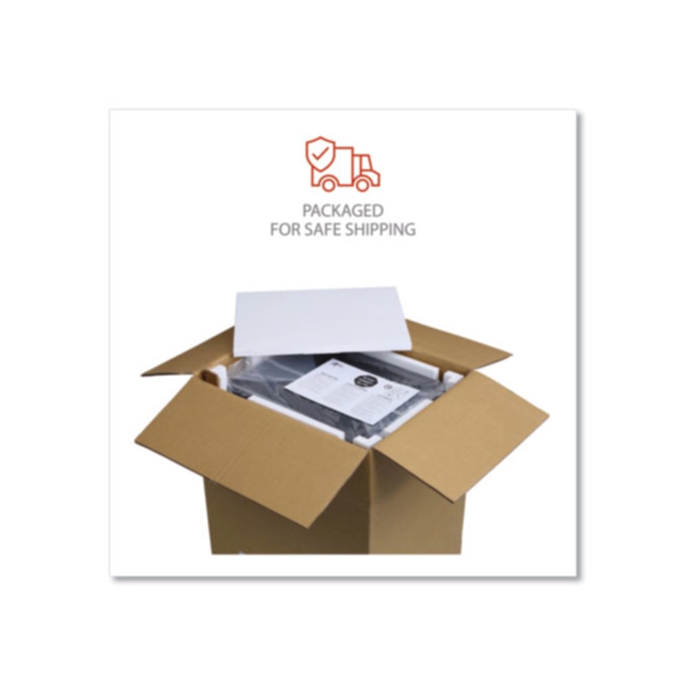 File Pedestal with Full-Length Pull, Left/Right, 3-Drawers: Box/Box/File, Legal/Letter, Light Gray, 14.96" x 19.29" x 27.75"