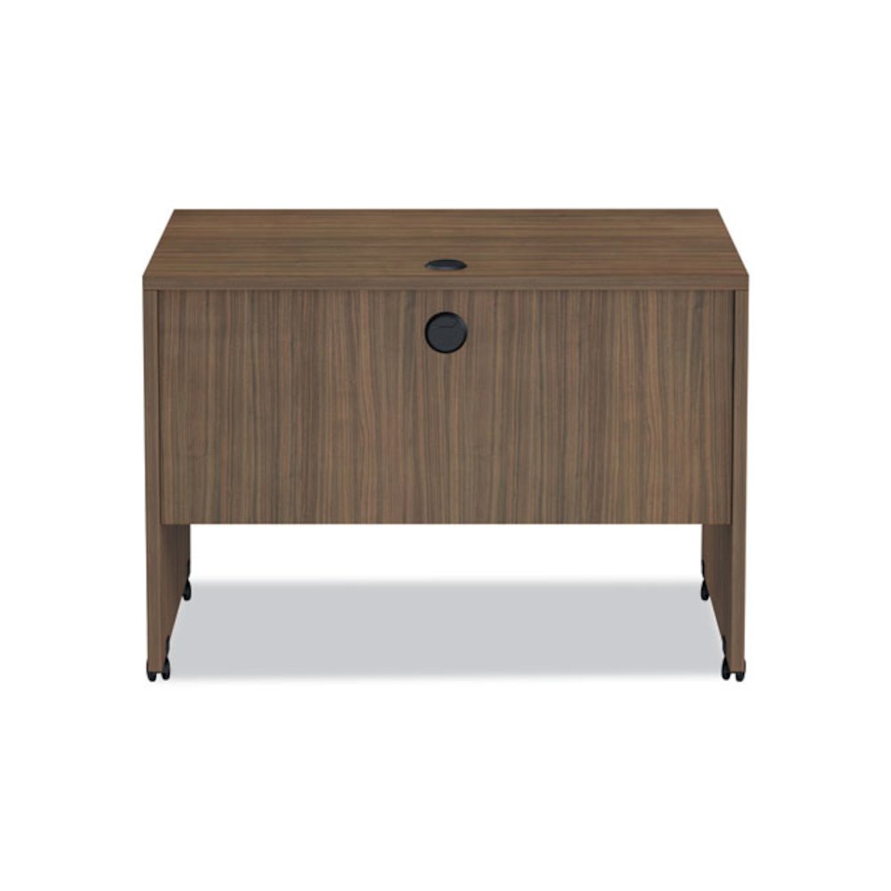 Alera Valencia Series Mobile Workstation Desk, 41.38" x 23.63" x 30", Modern Walnut