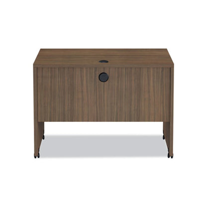 Alera Valencia Series Mobile Workstation Desk, 41.38" x 23.63" x 30", Modern Walnut