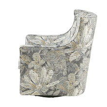 Blue Swivel Rocker Recliner Chair – Upholstered Glider for Comfort