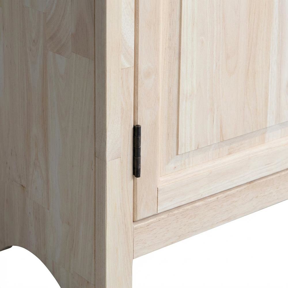 Unfinished Jelly Cabinet with Spacious Storage and Durable Construction