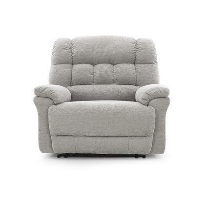 Oversized Recliner Chair for Big and Tall Adults – Power Zero Gravity Recliner with Wide Seat,  Heavy-Duty Big Man, Supports Up to 450 lbs, Gray