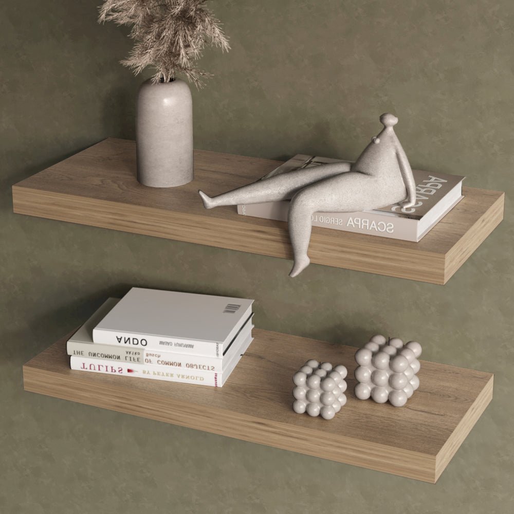 Double Floating Shelf Dallas Stylish Set of Two Shelves