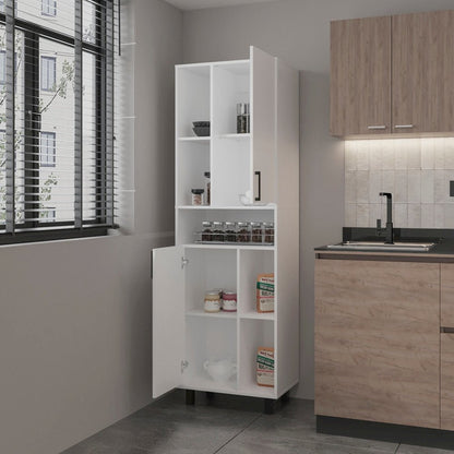Bentonia Pantry, Kitchen, White