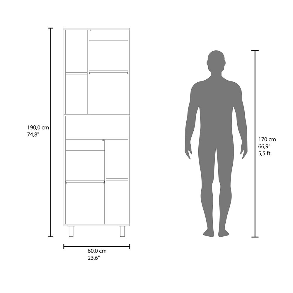Bentonia Pantry, Kitchen, White