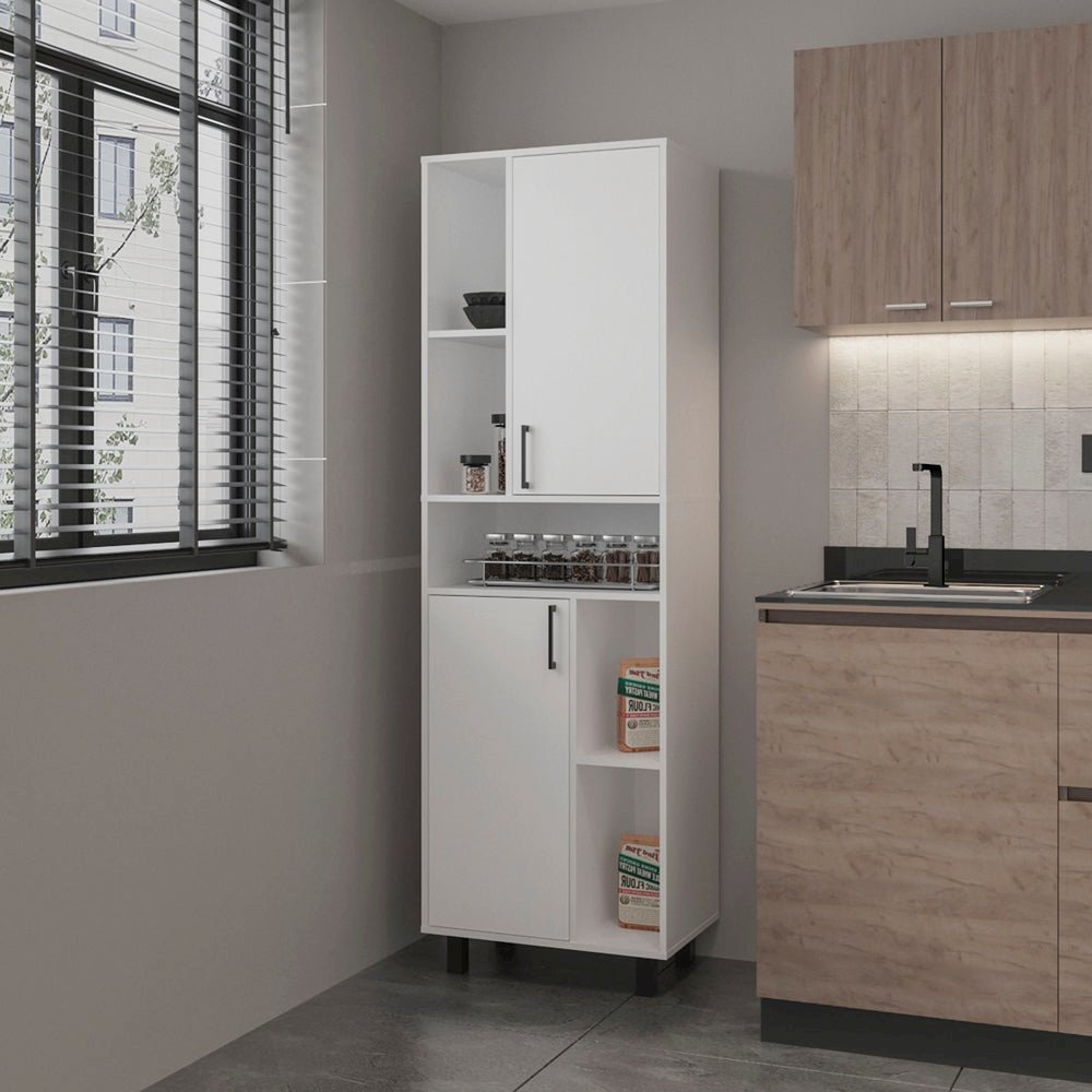 Bentonia Pantry, Kitchen, White