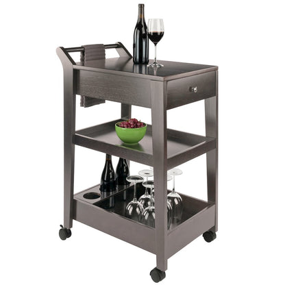 Jeston Entertainment Cart, Oyster Gray