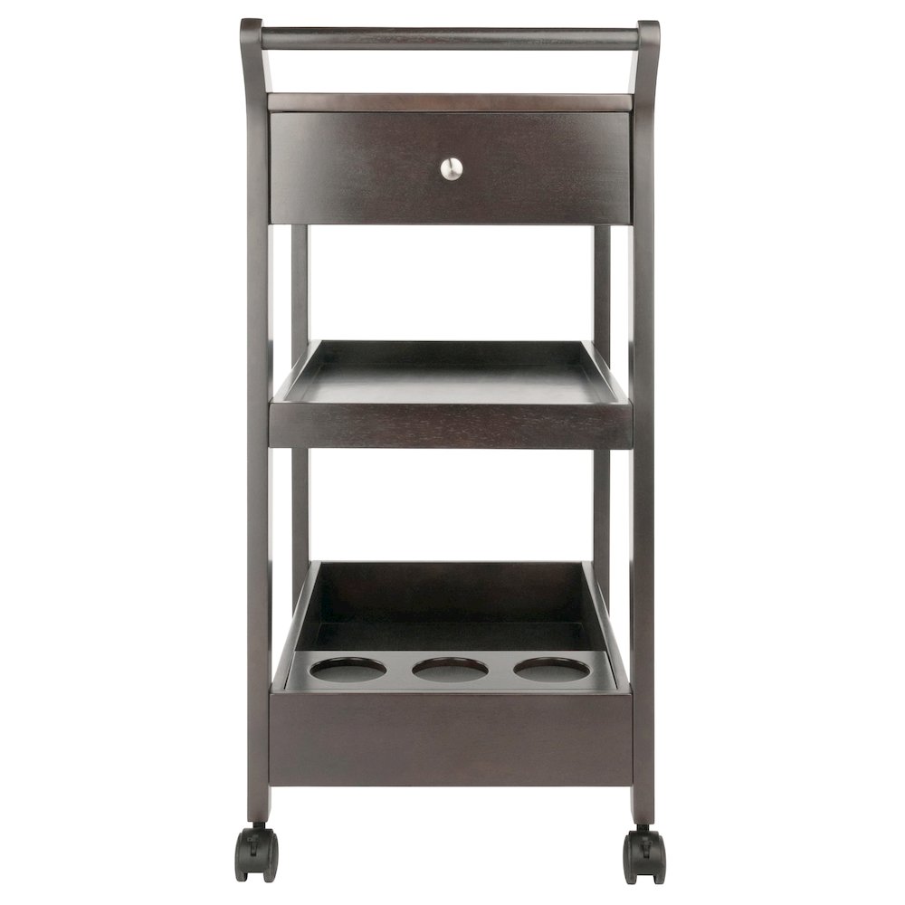 Jeston Entertainment Cart, Oyster Gray