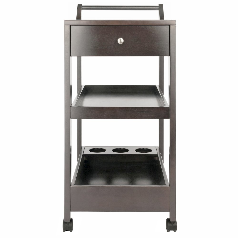 Jeston Entertainment Cart, Oyster Gray
