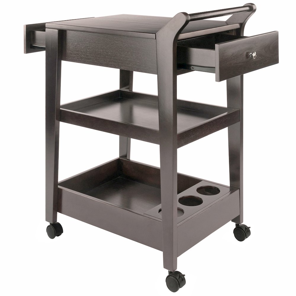 Jeston Entertainment Cart, Oyster Gray