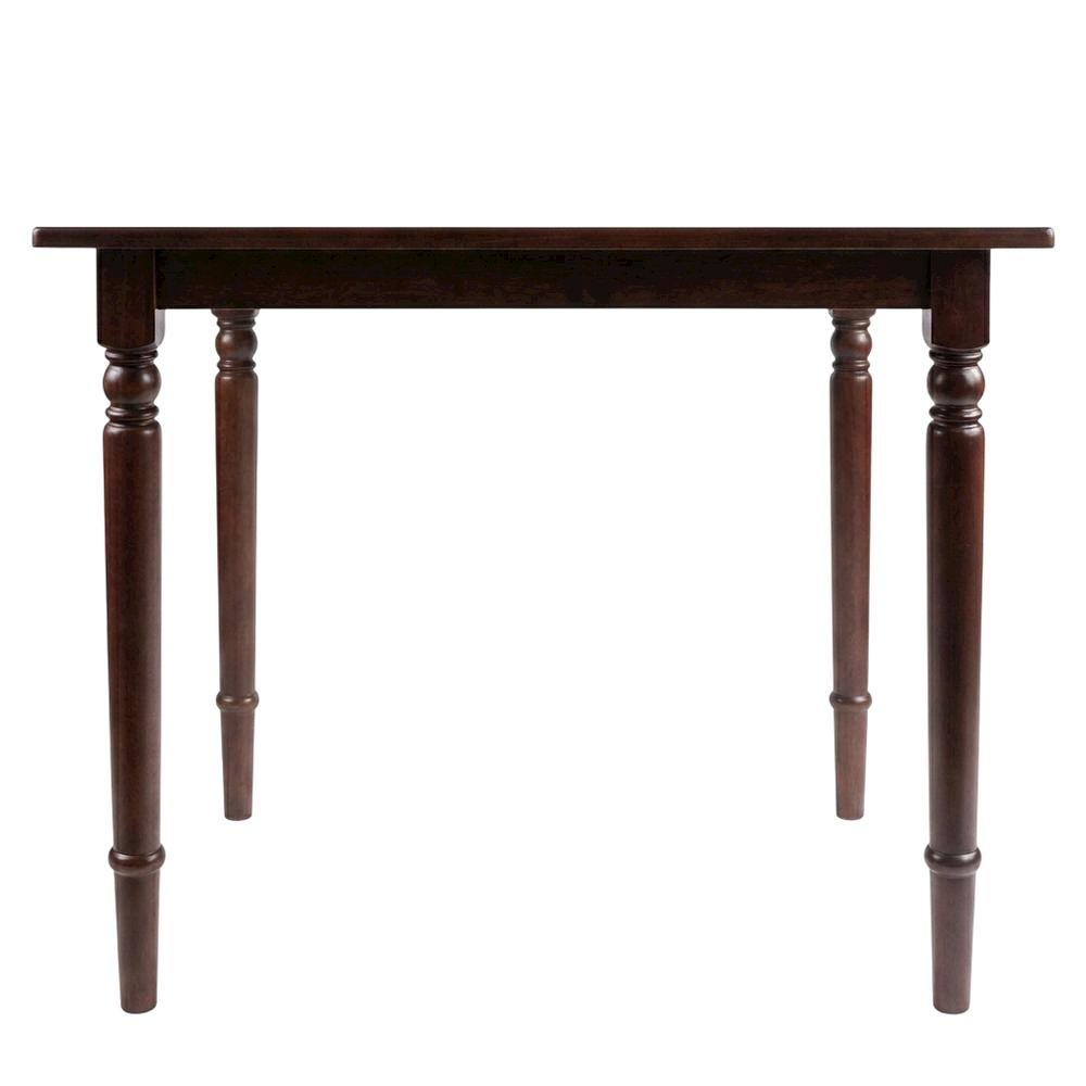 Walnut Small Square Dining Table – Solid Wood Kitchen Table for Spaces