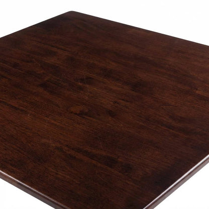 Walnut Small Square Dining Table – Solid Wood Kitchen Table for Spaces