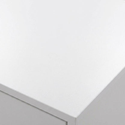 White Office Storage Cabinet With Drawers, Storage Cabinet On Wheels
