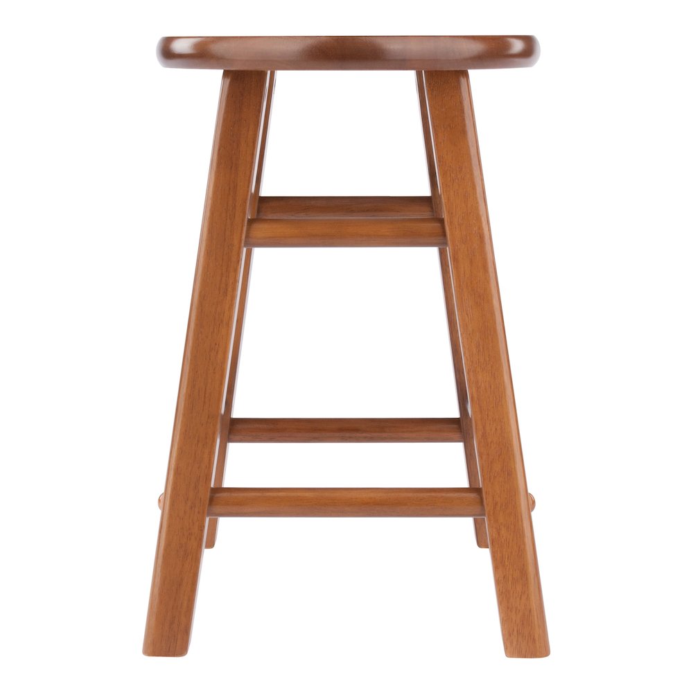 Element 2-Pc Dining Stool Set, Teak