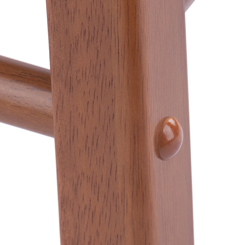 Element 2-Pc Dining Stool Set, Teak