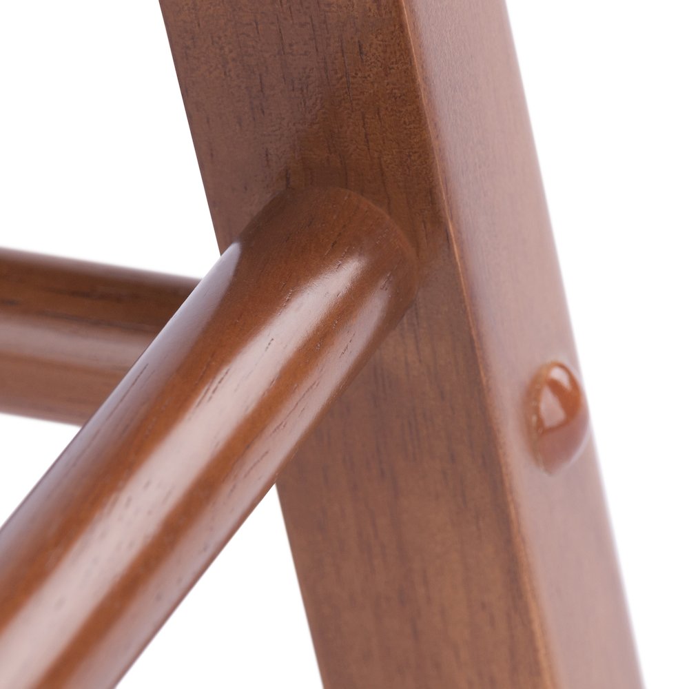 Element 2-Pc Dining Stool Set, Teak