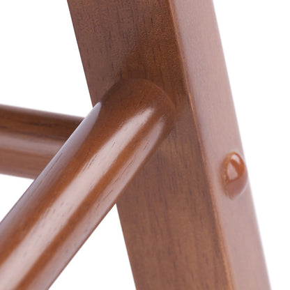 Element 2-Pc Dining Stool Set, Teak