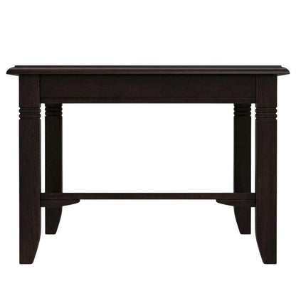 Coffee Table, Brown Finish, Lower Open Shelf, Center Living Room