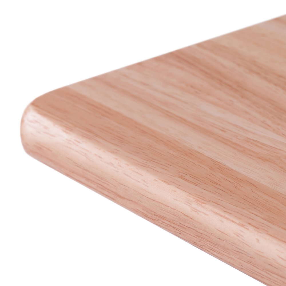 Riley Snack Table Rack, Natural Finish
