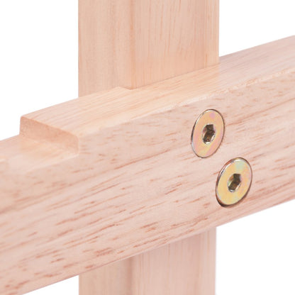 Riley Snack Table Rack, Natural Finish