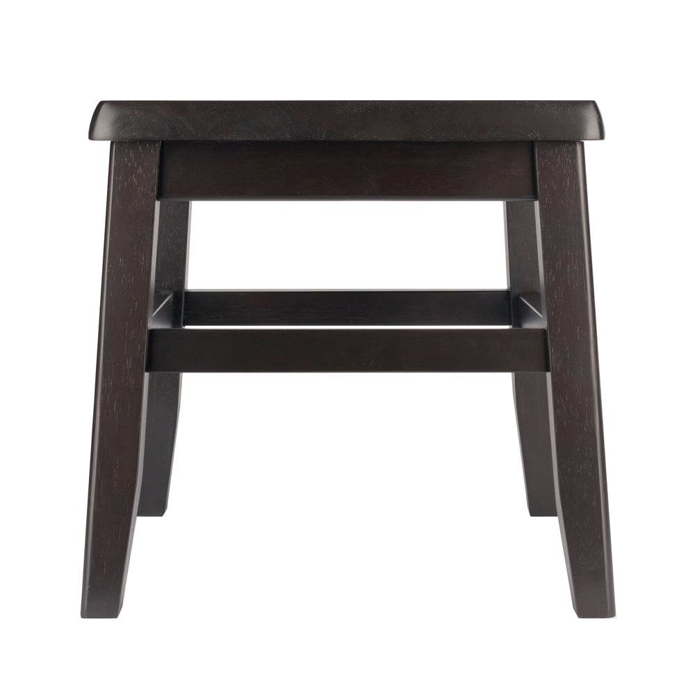 2-PC Conductor Stool Set, Solid Wood, Square Design, Center Handle