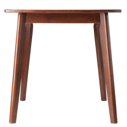 Rectangular Solid Wood Dining Table With Smooth Edges For Kitchen Or Dining