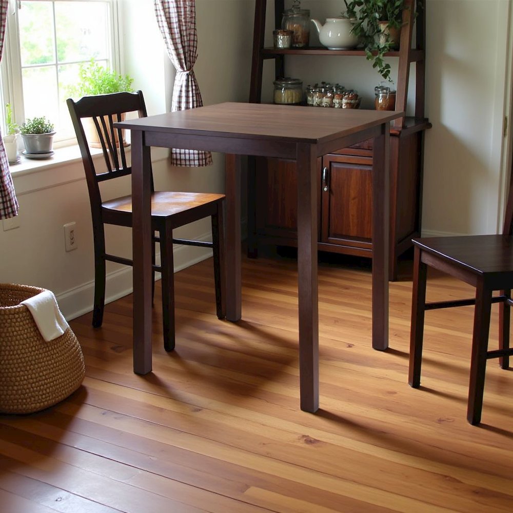 Square Pub Table – Bar Height Dining Table for Kitchen or Bistro