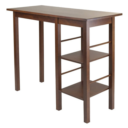 Antique Walnut Dining Table with Storage – Small Kitchen Table for 2
